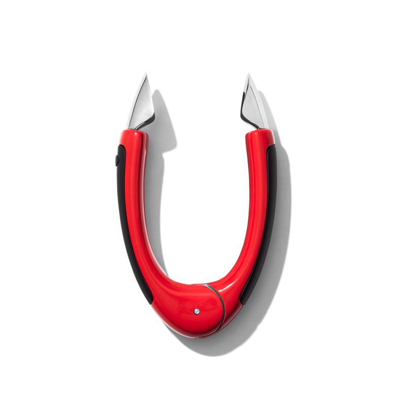 OXO Good Grips Red Plastic/Stainless Steel Strawberry Huller