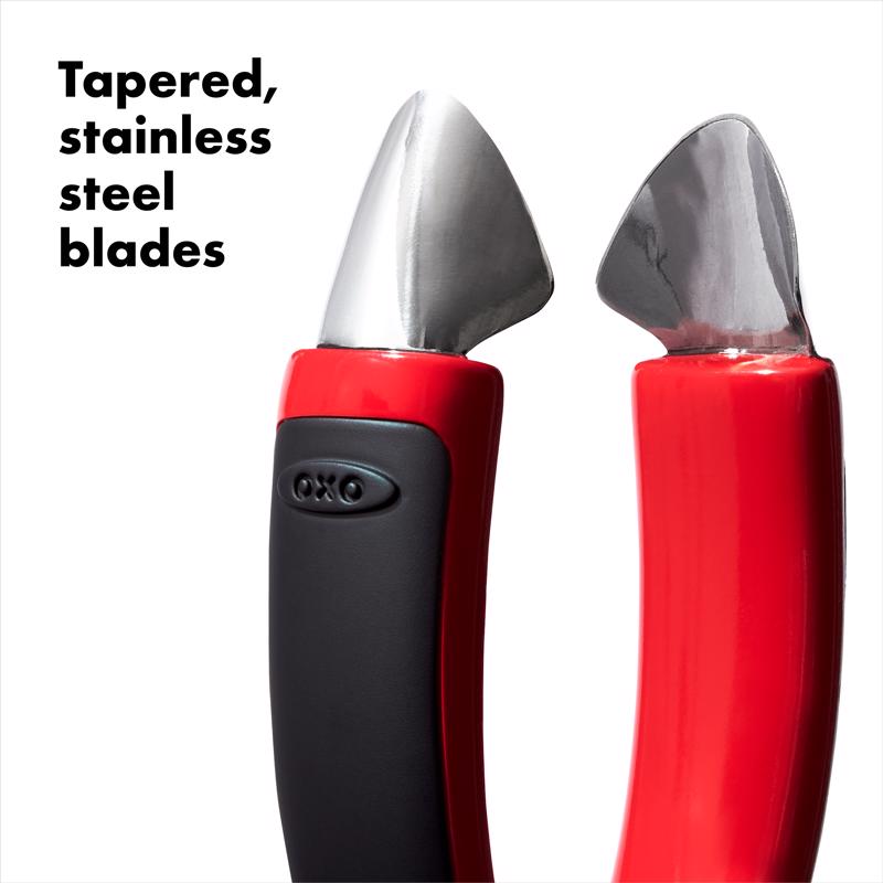 OXO Good Grips Red Plastic/Stainless Steel Strawberry Huller