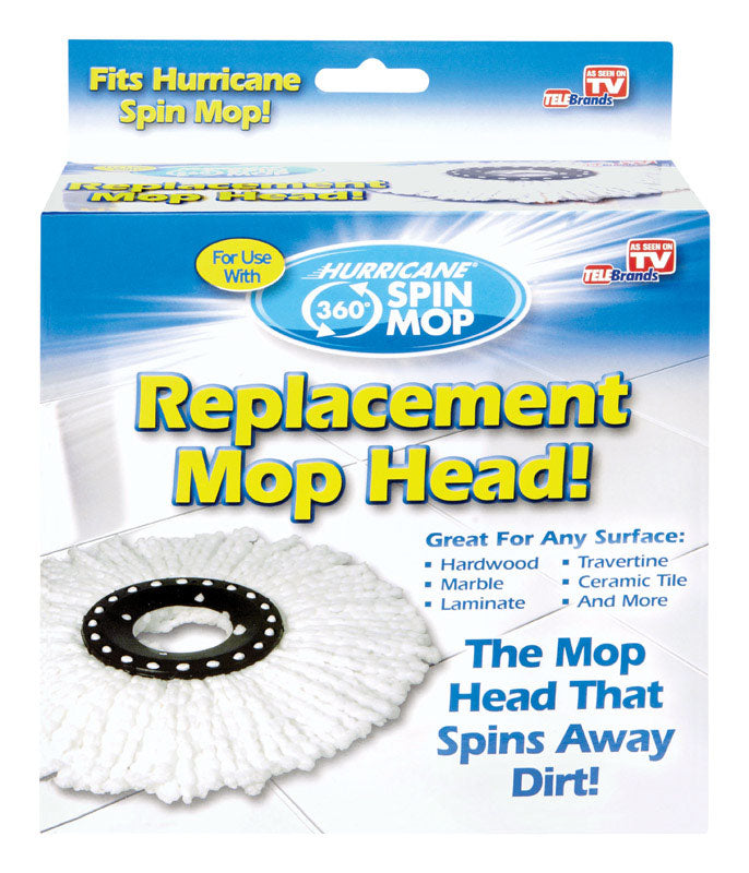 Hurricane 6 in. Spin Microfiber Mop Refill