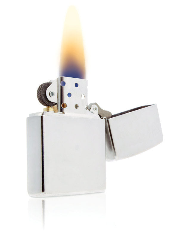 Zippo Classic Street Chrome Silver Street Chrome Cigarette Lighter