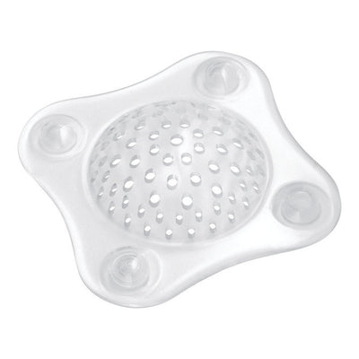 iDesign Gloss Clear Plastic Drain Protector