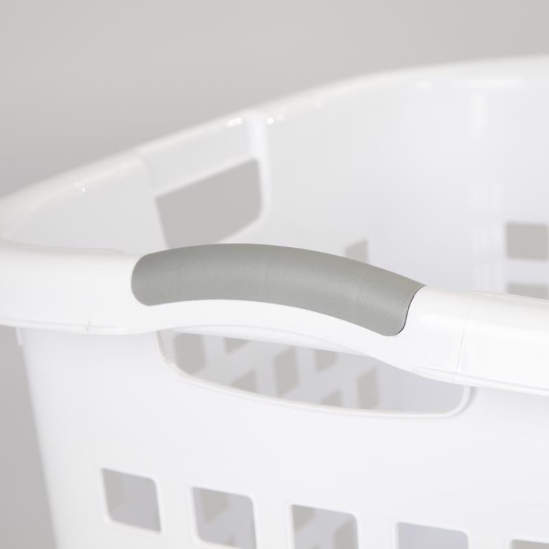 Sterilite White Plastic Laundry Basket
