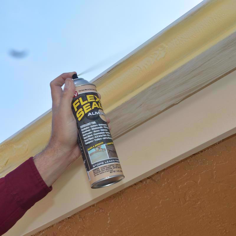 Flex Seal Family of Products Flex Seal Almond Rubber Spray Sealant 14 oz