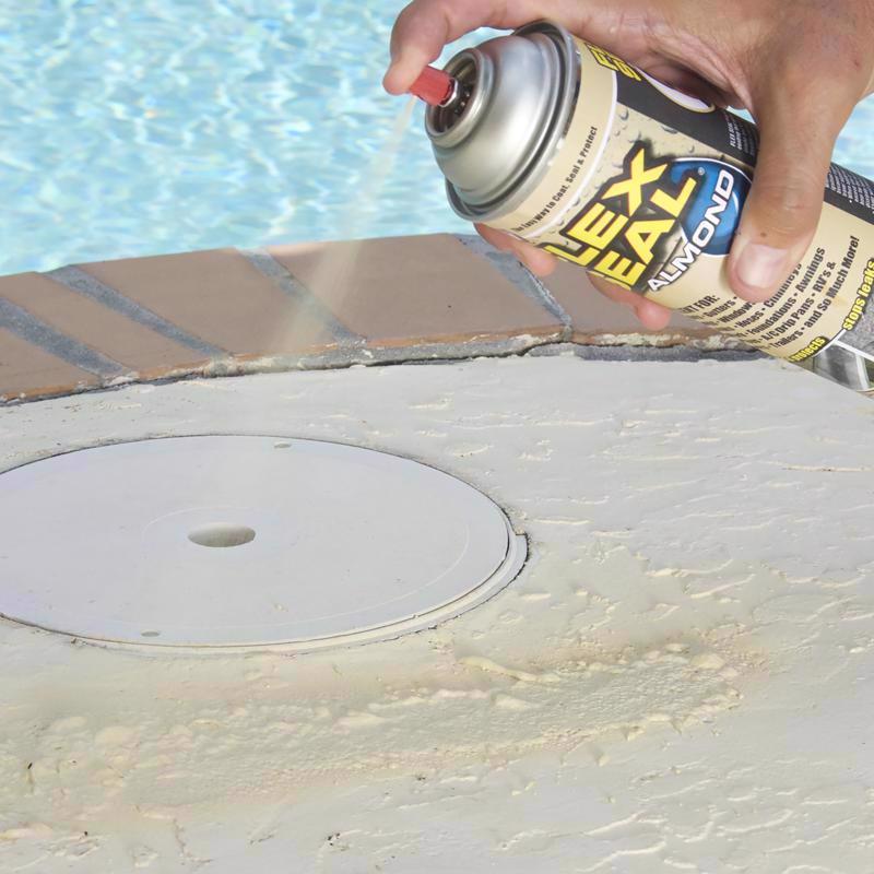 Flex Seal Family of Products Flex Seal Almond Rubber Spray Sealant 14 oz