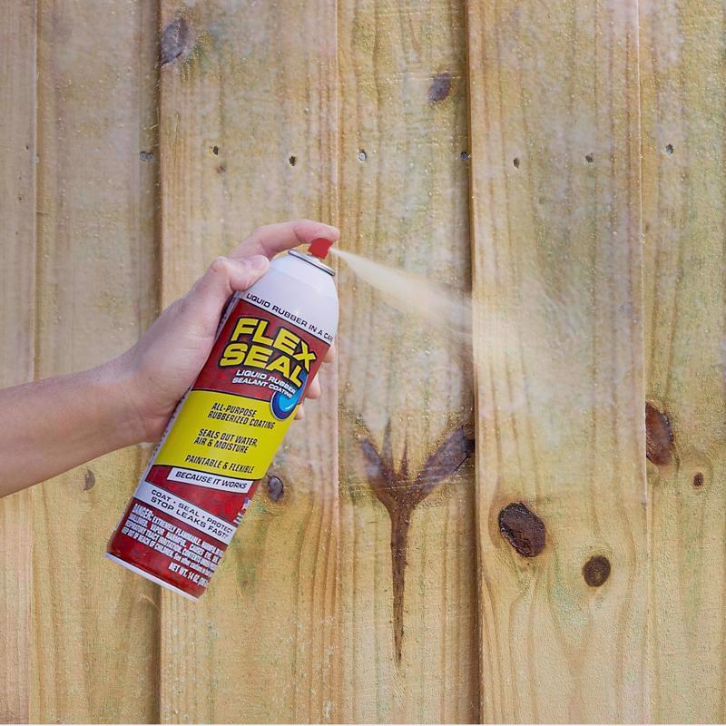 Flex Seal Family of Products Flex Seal Almond Rubber Spray Sealant 14 oz