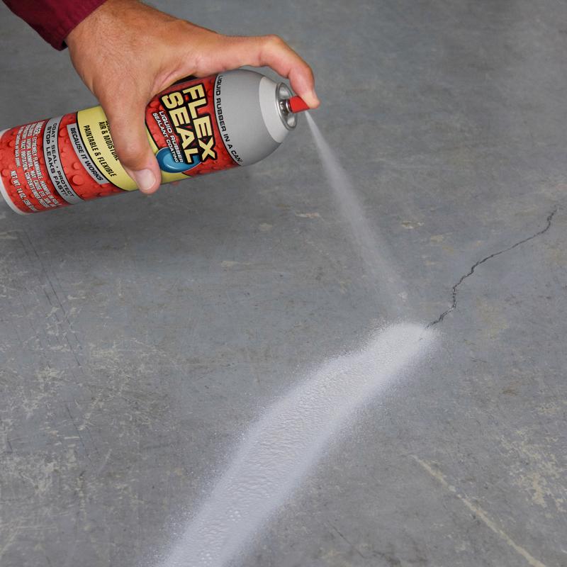 Flex Seal Family of Products Flex Seal Gray Rubber Spray Sealant 14 oz