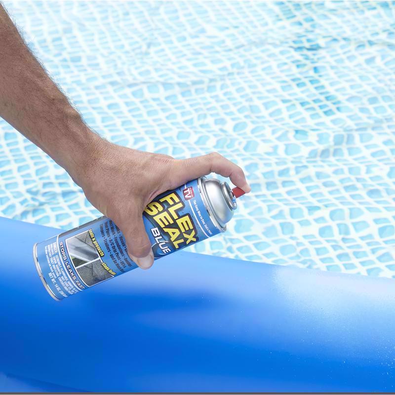 Flex Seal Family of Products Flex Seal Blue Rubber Spray Sealant 14 oz