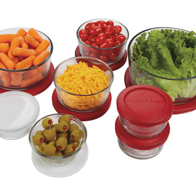Anchor Hocking Assorted Food Storage Container Set 2 pk