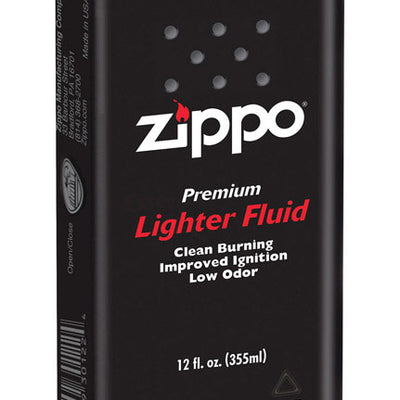 Zippo Black Lighter Fuel 12 oz