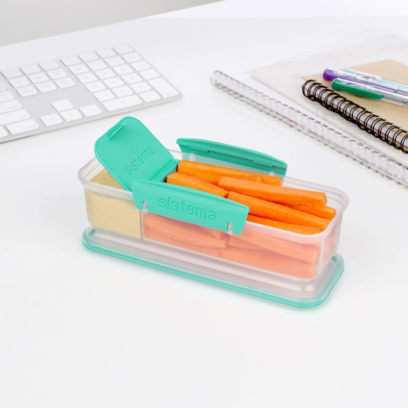 Sistema To Go 13.8 oz Clear Food Storage Container