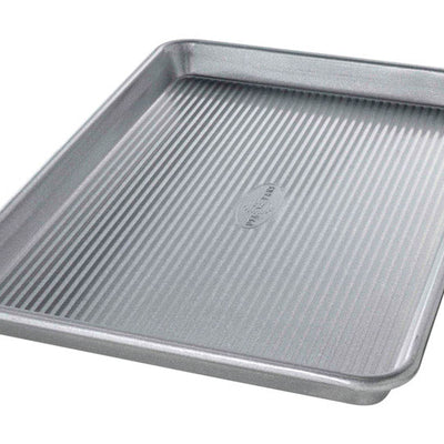 USA Pan 9-3/4 in. W X 14-3/4 in. L Jelly Roll Pan Silver