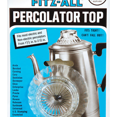 Fitz-All Glass Replacement Percolator Top Clear
