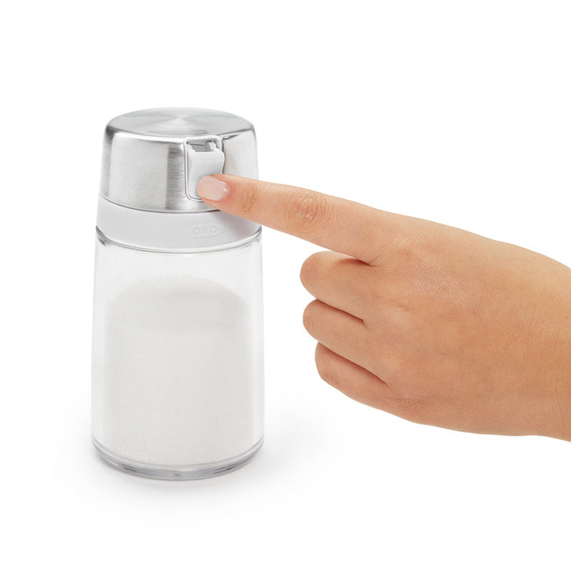 OXO Good Grips Clear/Silver Plastic Sugar Dispenser 9 oz