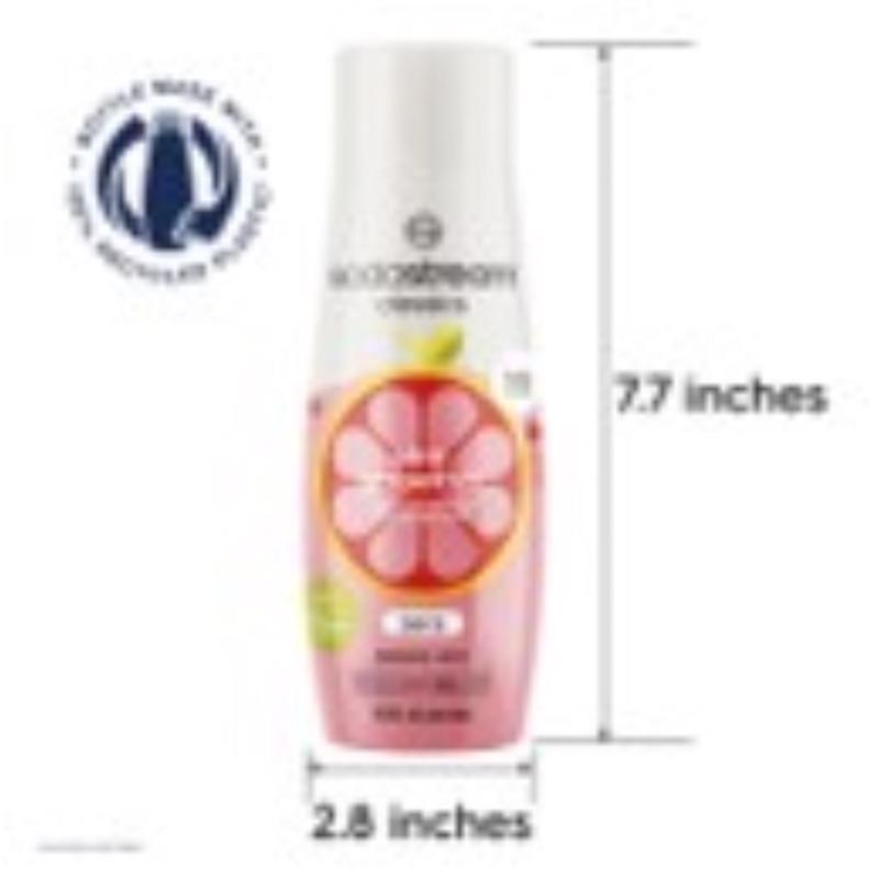 SodaStream Waters Zeros Pink Grapefruit Soda Mix 14.8 oz