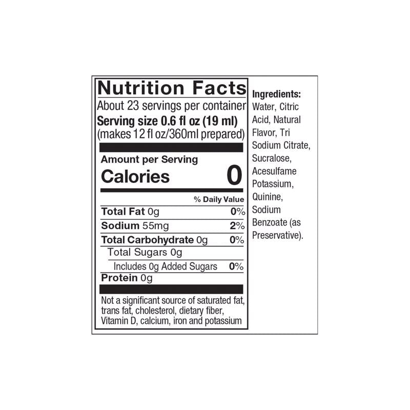 SodaStream Diet Tonic Soda Mix 14.8 oz