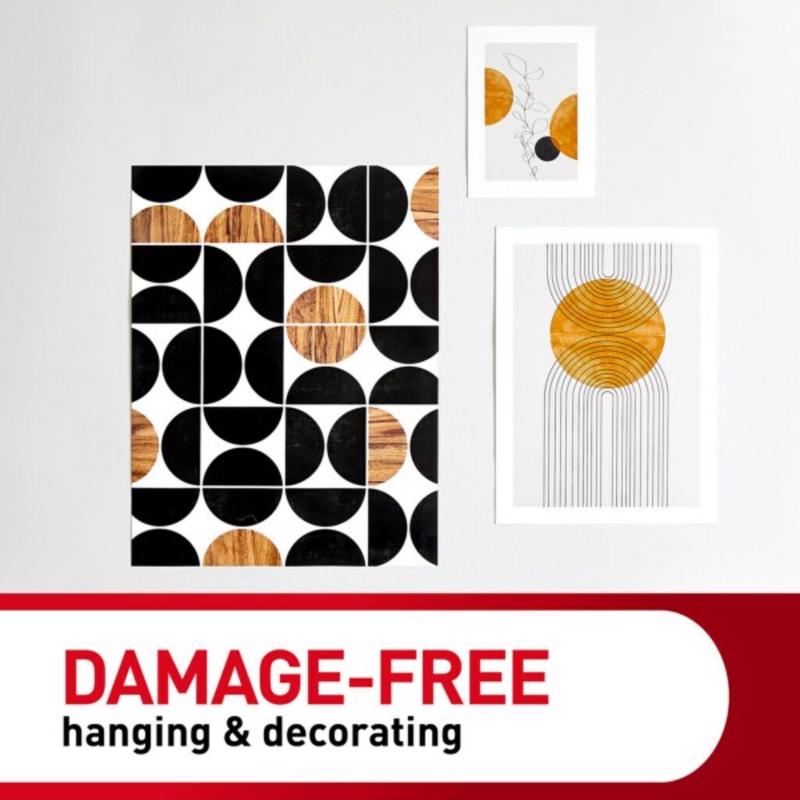 3M Command White Poster Strips 1 lb 48 pk
