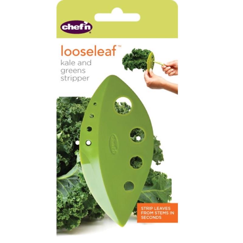 Chef'n LooseLeaf Green Plastic Greens Stripper