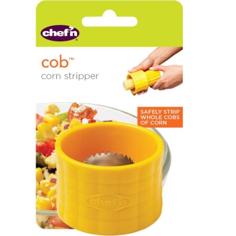 Chef'n Yellow Plastic Corn Stripper
