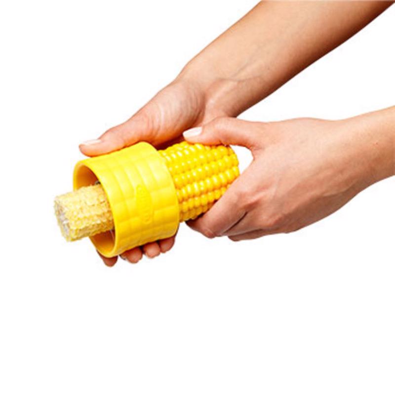 Chef'n Yellow Plastic Corn Stripper