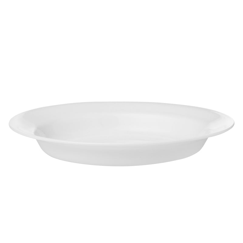 Corelle Livingware 15 oz White Porcelain Winter Frost White Soup/Salad Bowl 8-1/2 in. D