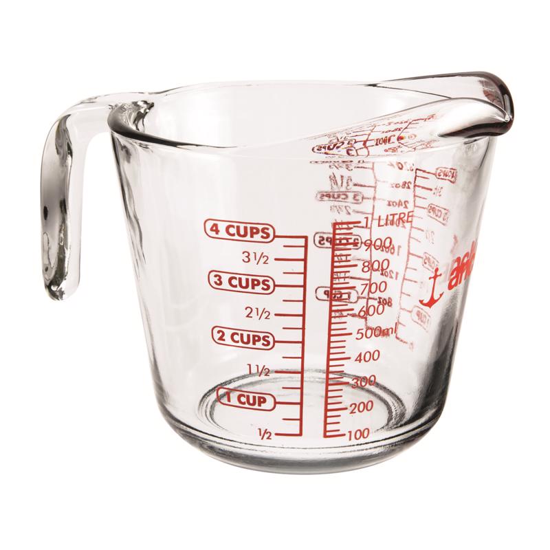 Anchor Hocking 4 cups Glass Clear Measuring Cup