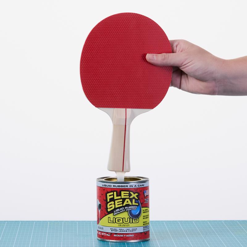 Flex Seal Family of Products Flex Seal Clear Liquid Rubber Sealant Coating 16 fl. oz.
