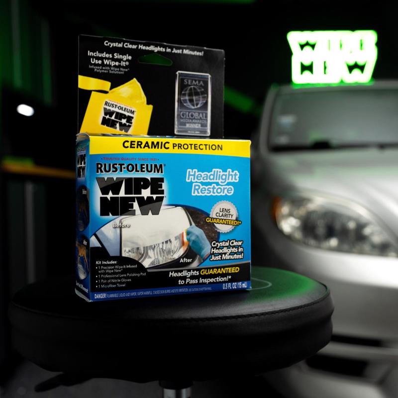 Rust-Oleum Wipe New Headlight Restorer Kit