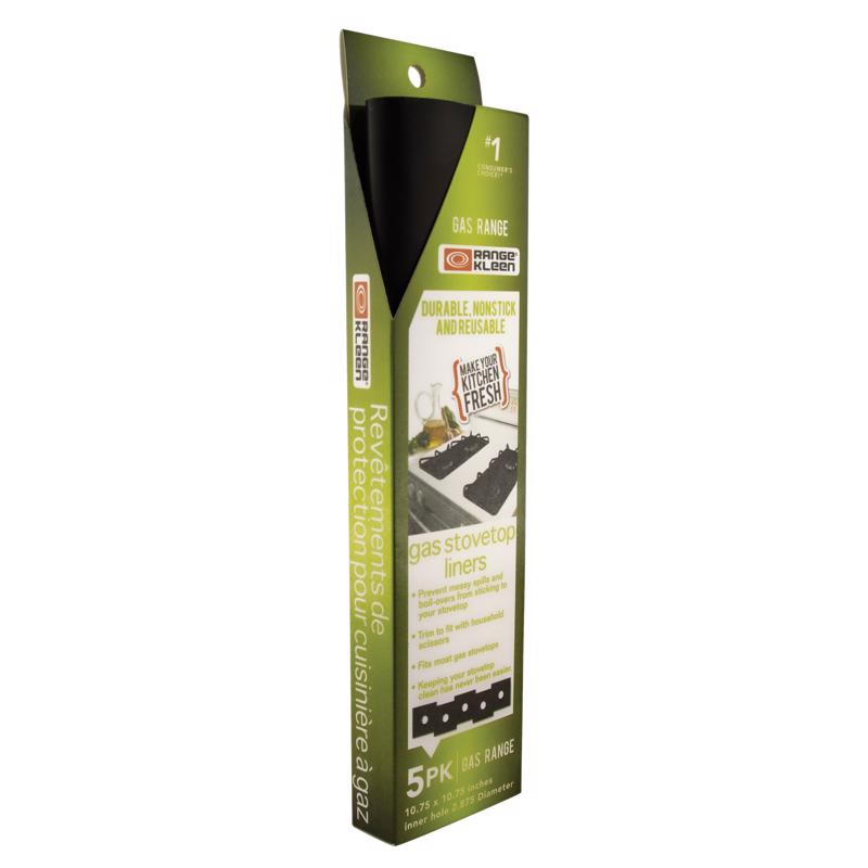 Range Kleen Plastic Stovetop Liners 12.62 in. W X 12.62 in. L