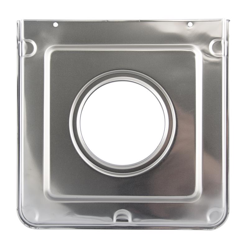 Range Kleen Chrome Drip Pan 9.25 in. W X 10.25 in. L