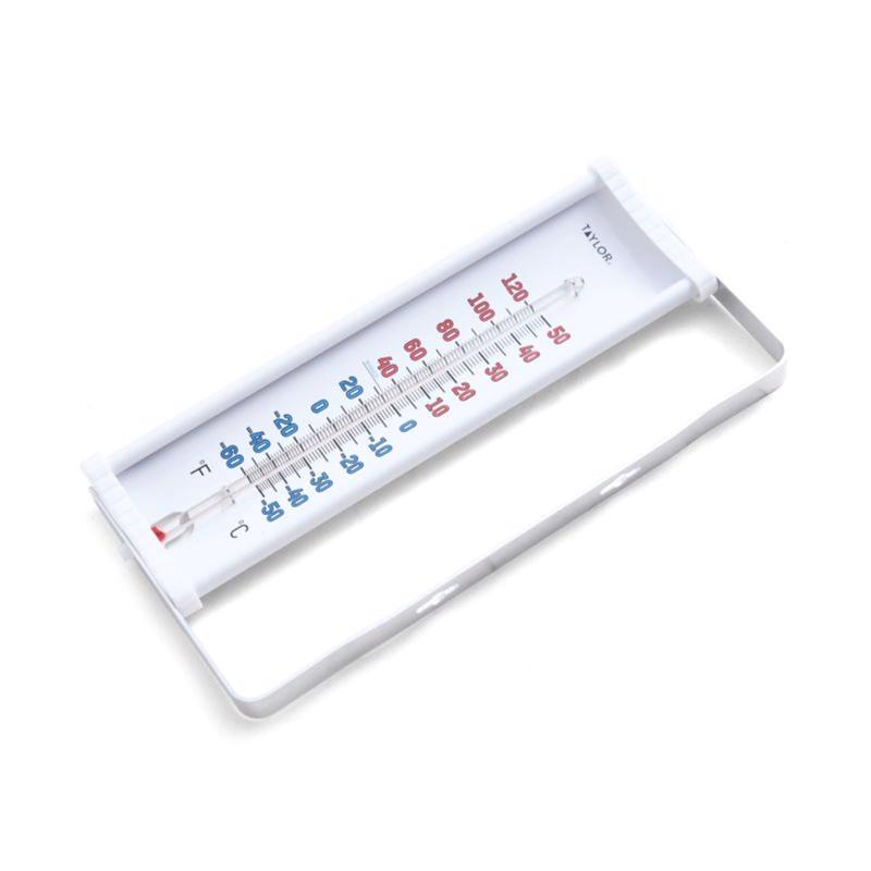 Taylor Tube Thermometer Plastic White 8.66 in.