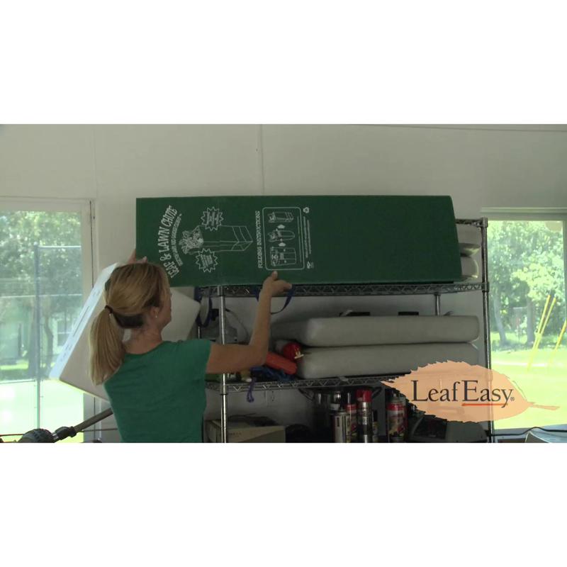 Luster Leaf 30 gal Lawn & Leaf Bag Holder Open