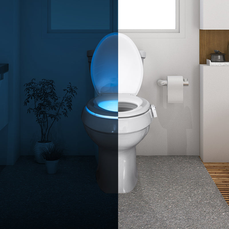 IllumiBowl Automatic Battery Powered LED Color Changing Night Light