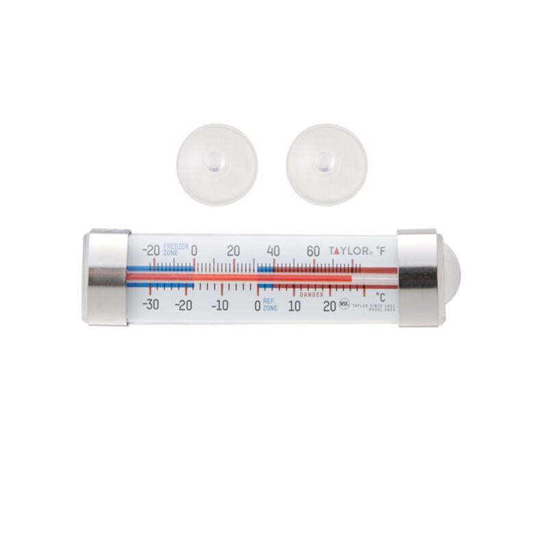 Taylor Instant Read Analog Freezer/Refrigerator Thermometer