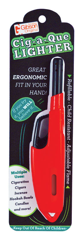 GEI Assorted Cig-a-Que Utility Lighter 18 pk