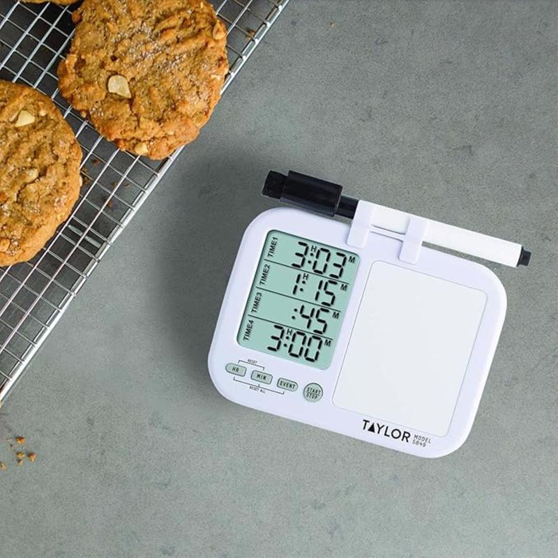 Taylor Digital Plastic Timer with Whiteboard