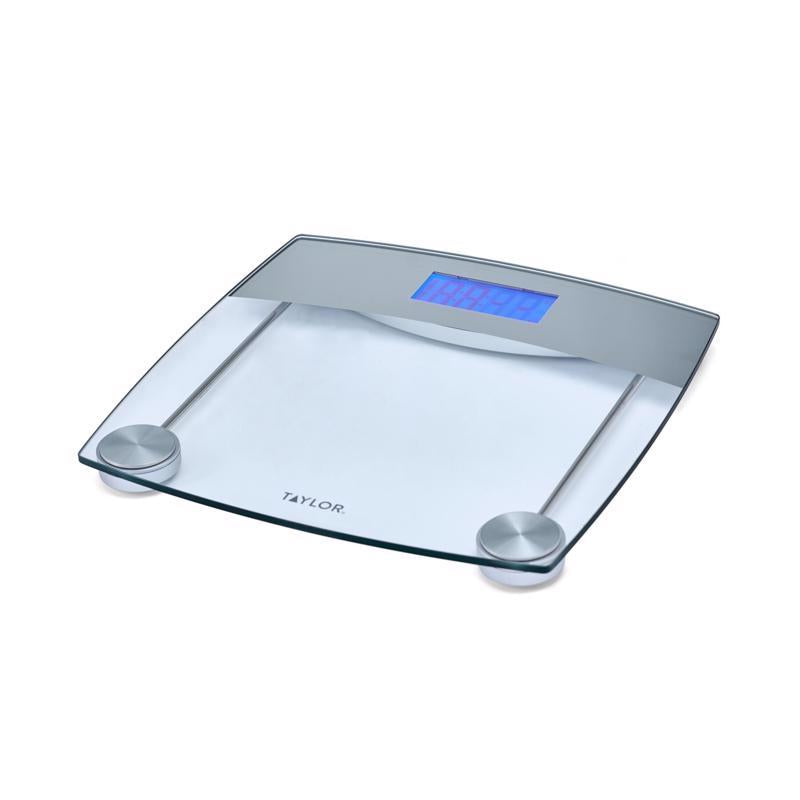 Taylor 440 lb Digital Bathroom Scale Clear