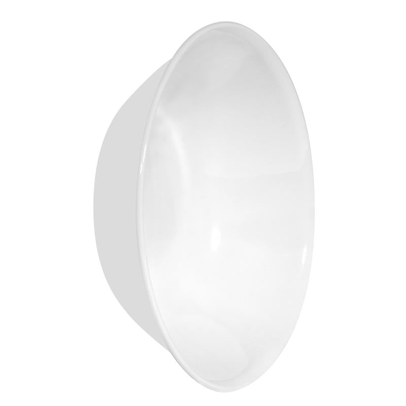 Corelle Livingware 32 oz Winter Frost Glass Winter Frost White Serving Bowl 9 in. D