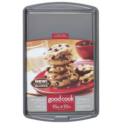 Good Cook 10 in. W X 15 in. L Cookie Sheet Gray