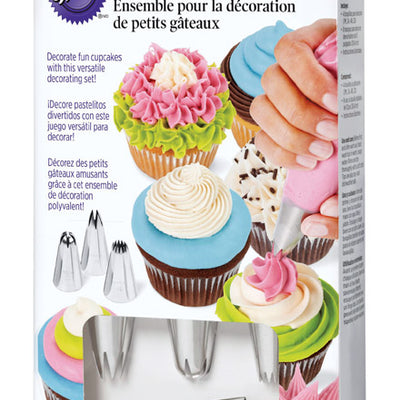 Wilton Assorted Metal/Plastic Cupcake Decorating Set