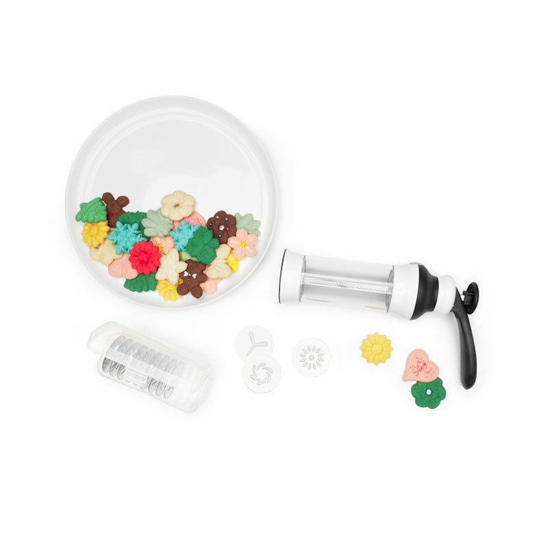 OXO Good Grips Black/White Plastic/Stainless Steel Cookie press