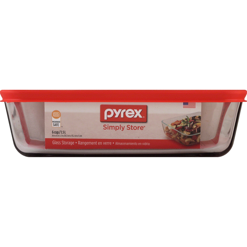 Pyrex Simply Store 6 cups Clear Food Storage Container