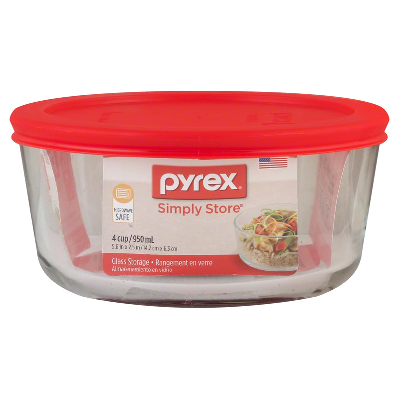 Pyrex 4 cups Clear Food Storage Container