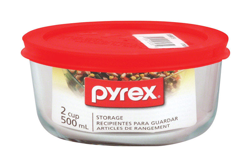 Pyrex 2 cups Clear Food Storage Container