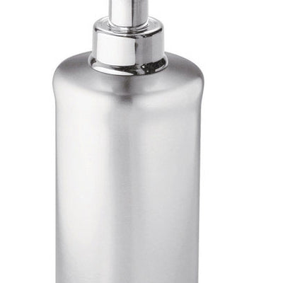 iDesign York Brushed Chrome Metal Lotion/Soap Dispenser