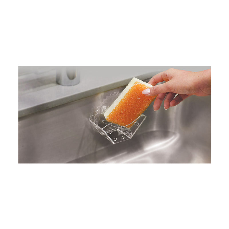 Scrub Daddy Sponge Caddy Heavy Duty Sponge For Household 6.5 in. L