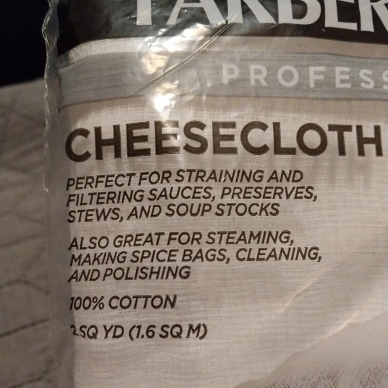 Farberware White Cotton Cheesecloth