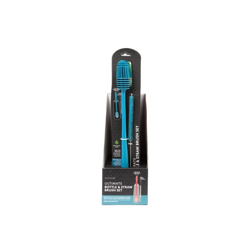 Manna 2 in. W Soft Bristle Polypropylene Handle Bottle Brush