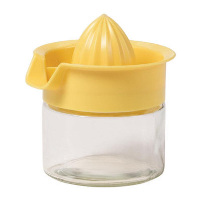 Lifetime Clear/Yellow Glass/Plastic Manual Juice Press 12 oz