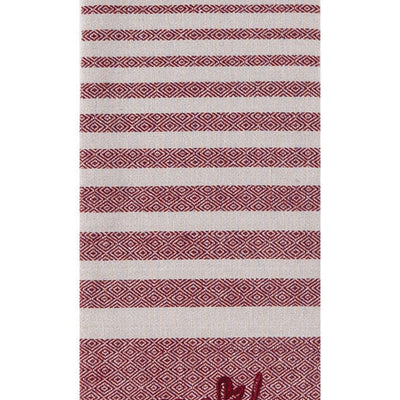 Kay Dee Cooks Kitchen Marsala Cotton Embroidered Tea Towel
