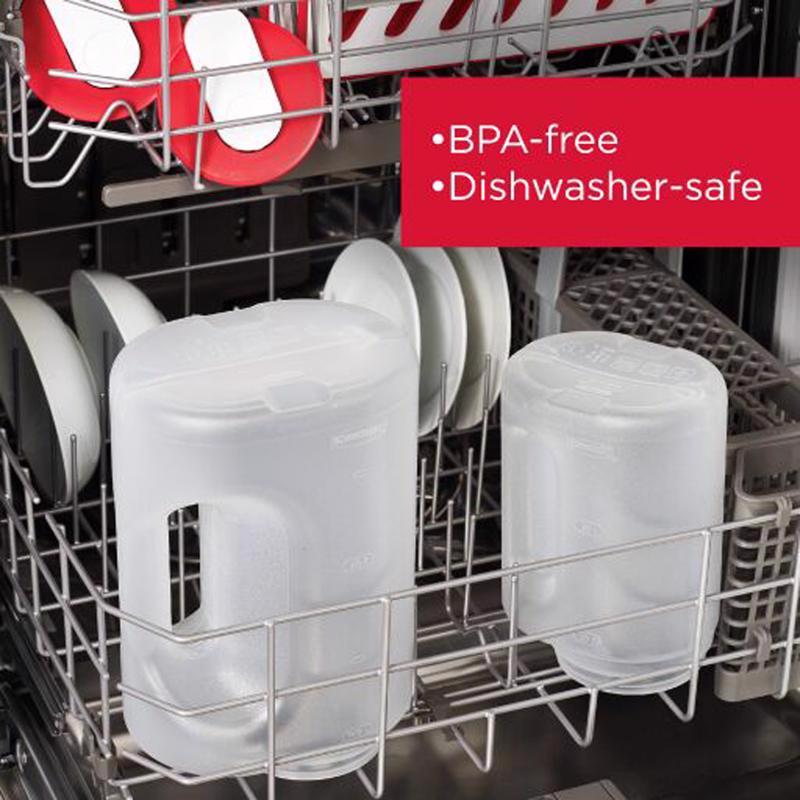 Seal-N-Save 2 qt Clear Mixing Bottle